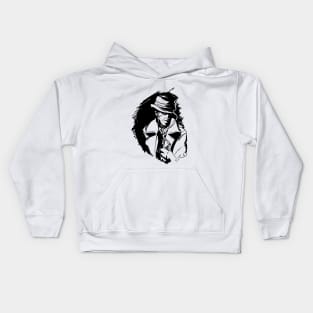 robot detective Kids Hoodie